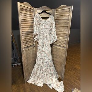 Floral Maxi Reclaimation Gown